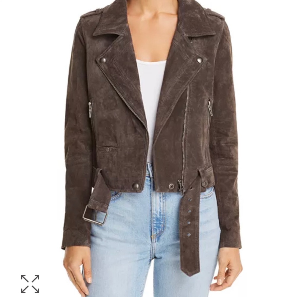 Blank NYC Suede Moto Jacket